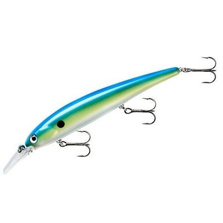 Bandit Shallow Walleye Jerkbait, 475 In, 58Oz, Neon Shad BDTWBS1D78
